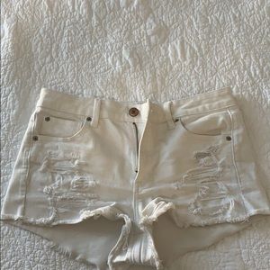 White AE Shorts